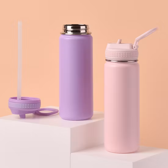 Großhandel Vakuum-Auto-Thermos, kundenspezifische Metall-Sportwein-Saft-Aufbewahrungsgetränke, heiße, isolierte Thermos-Edelstahl-Wasserflaschen
